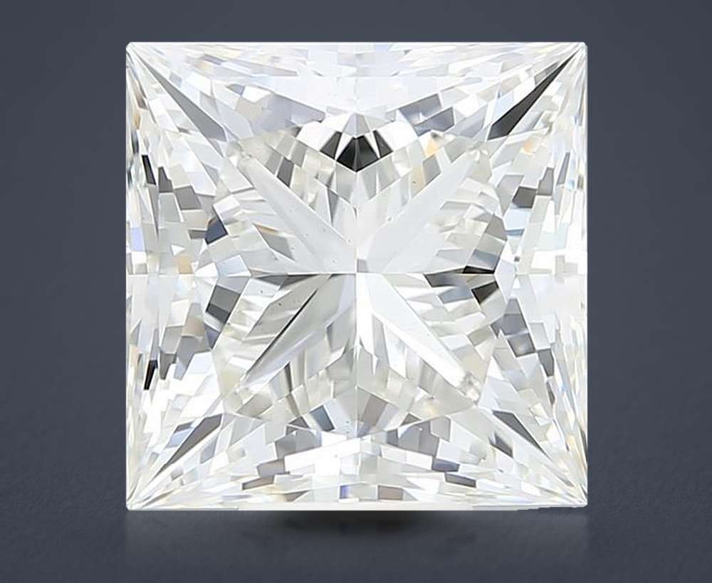 10.41ct G VS1 Rare Carat Ideal Cut Princess Lab Grown Diamond
