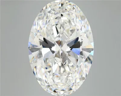 11.43ct E VVS2 Rare Carat Ideal Cut Oval Lab Grown Diamond