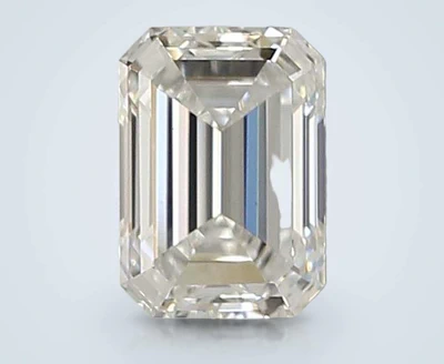 1.23ct E VS1 Rare Carat Ideal Cut Emerald Lab Grown Diamond