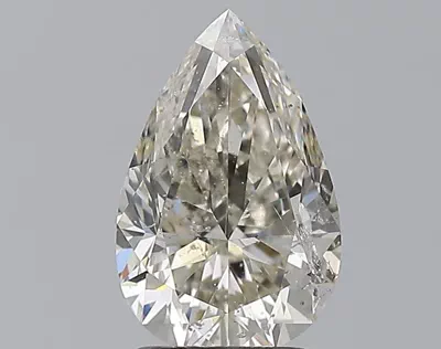 2.00ct I SI2 Rare Carat Ideal Cut Pear Diamond
