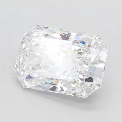 1.01ct D VS1 Rare Carat Ideal Cut Radiant Lab Grown Diamond