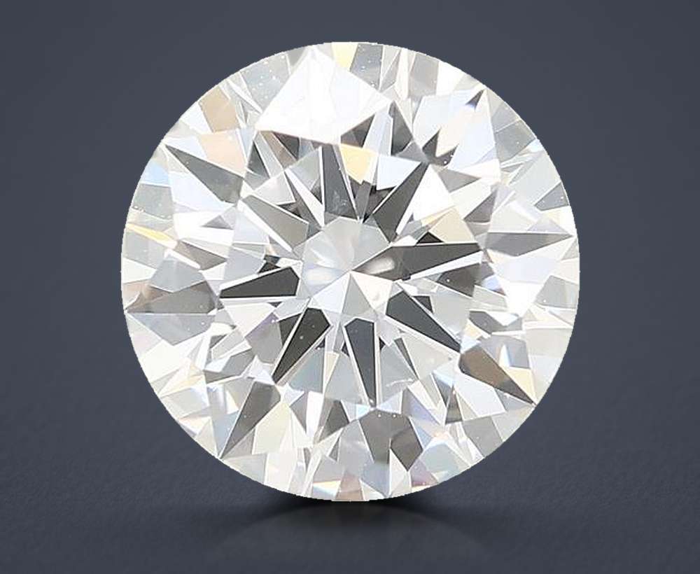 1.57ct D VVS2 Rare Carat Ideal Cut Round Lab Grown Diamond