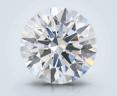 5.06ct F VVS2 Rare Carat Ideal Cut Round Lab Grown Diamond