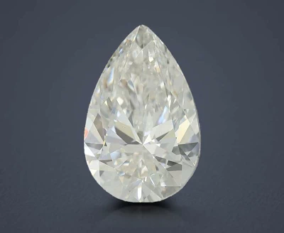 3.27ct G VS1 Rare Carat Ideal Cut Pear Lab Grown Diamond