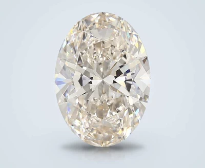 4.07ct K VS1 Rare Carat Ideal Cut Oval Diamond