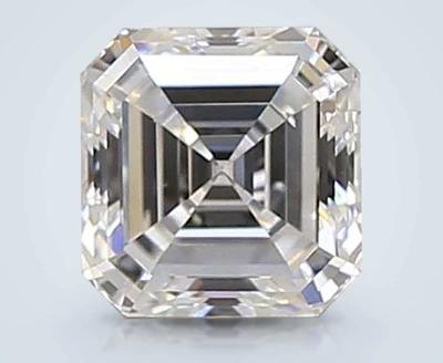 0.95ct D VS2 Very Good Cut Asscher Lab Grown Diamond