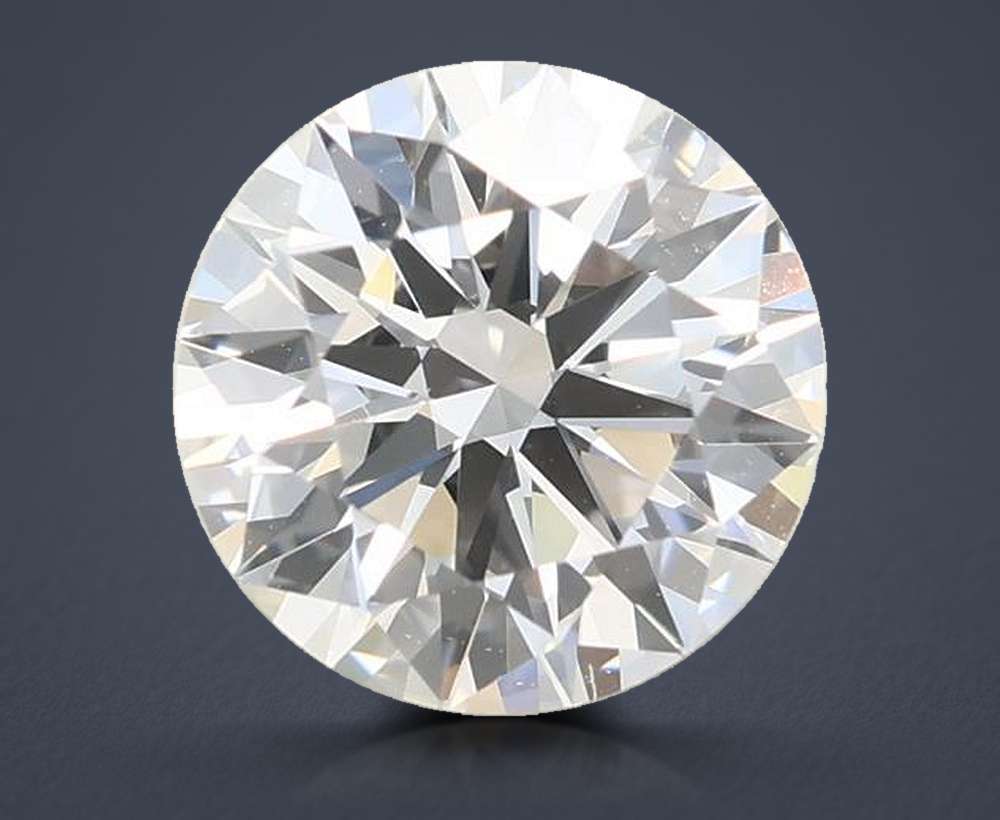1.57ct D VVS2 Rare Carat Ideal Cut Round Lab Grown Diamond