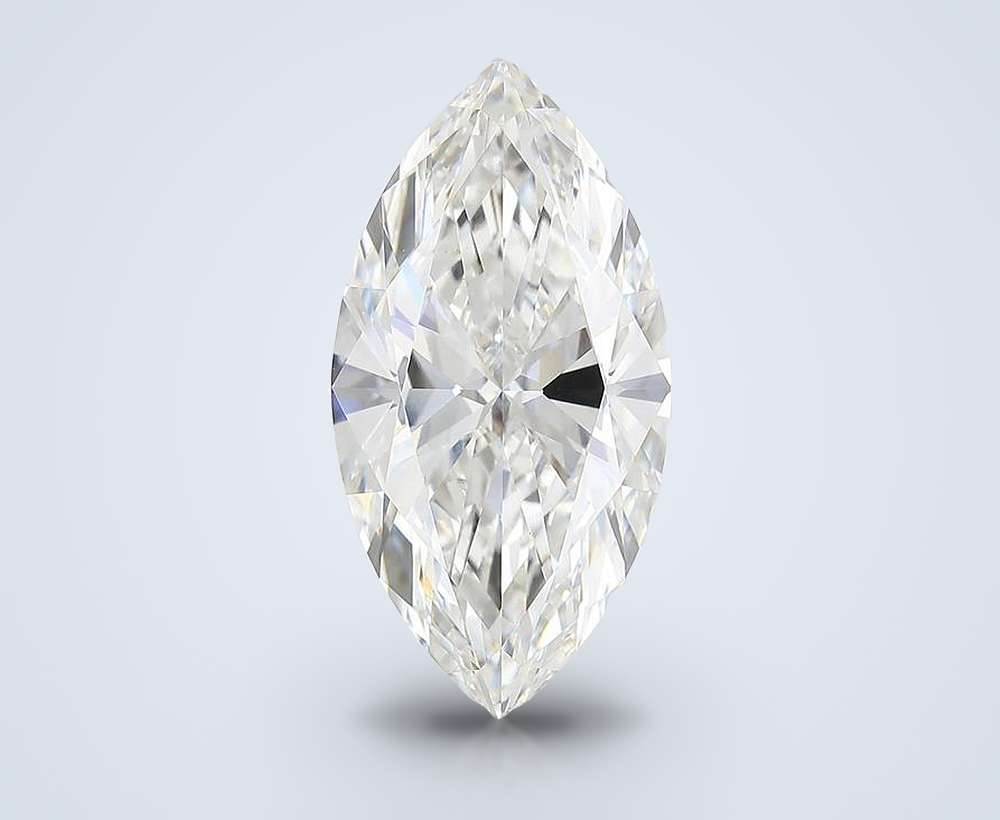 9.05ct F VVS2 Rare Carat Ideal Cut Marquise Lab Grown Diamond