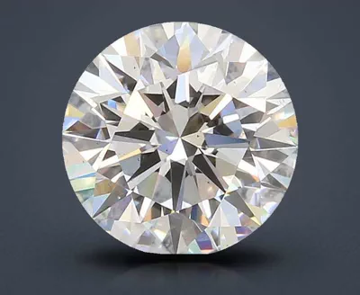 2.85ct D VS2 Rare Carat Ideal Cut Round Lab Grown Diamond