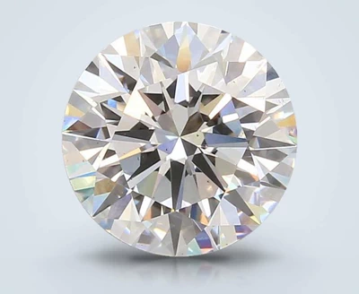2.85ct D VS2 Rare Carat Ideal Cut Round Lab Grown Diamond