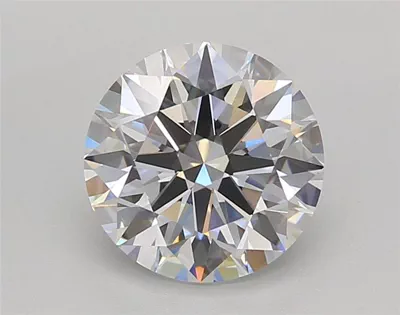 2.02ct D VVS2 Rare Carat Ideal Cut Round Lab Grown Diamond