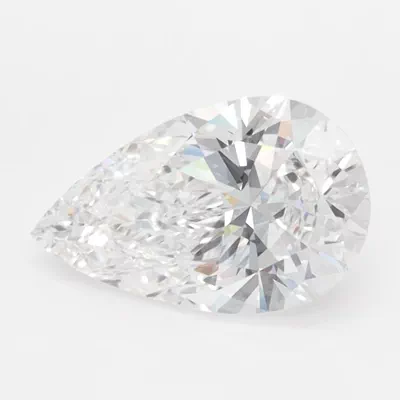 1.29ct D VVS1 Rare Carat Ideal Cut Pear Lab Grown Diamond
