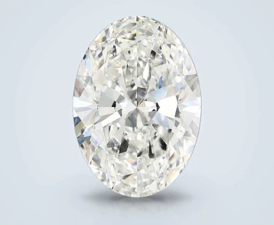 10.05ct F VVS2 Rare Carat Ideal Cut Oval Lab Grown Diamond