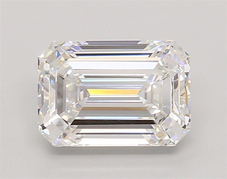 2.04ct E VVS1 Rare Carat Ideal Cut Emerald Lab Grown Diamond
