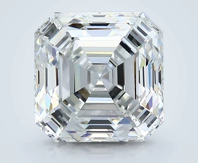 3.70ct J VVS2 Rare Carat Ideal Cut Asscher Diamond