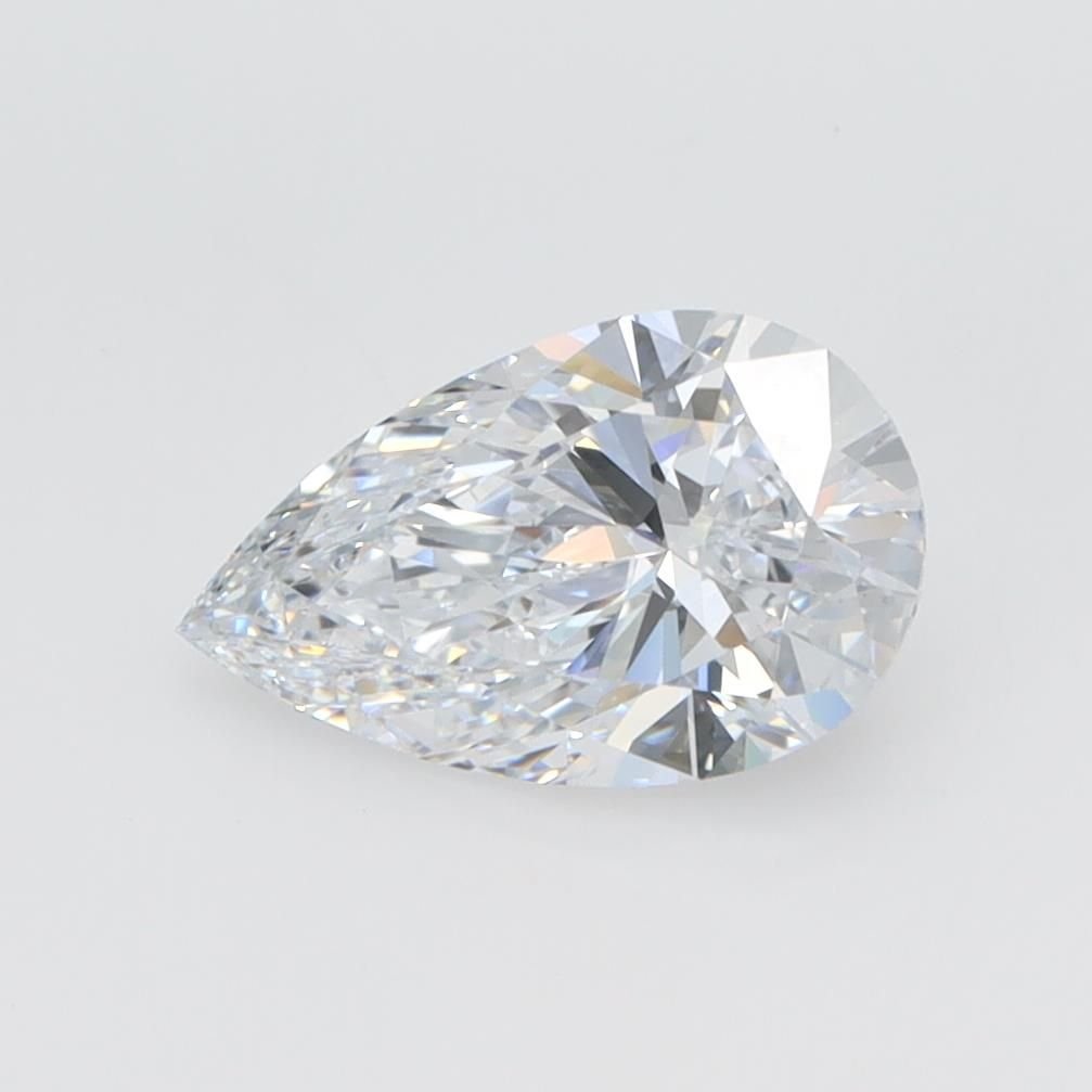 1.06ct E IF Rare Carat Ideal Cut Pear Lab Grown Diamond