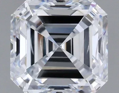 1.00ct G SI1 Very Good Cut Asscher Lab Grown Diamond