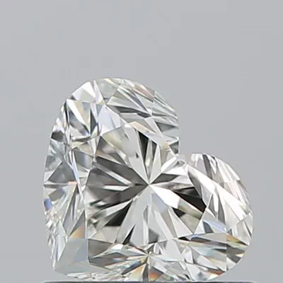 0.71ct K VVS2 Rare Carat Ideal Cut Heart Diamond