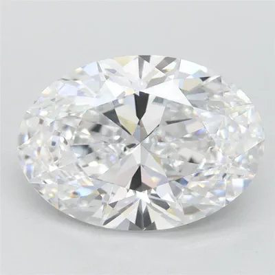2.09ct D IF Rare Carat Ideal Cut Oval Lab Grown Diamond