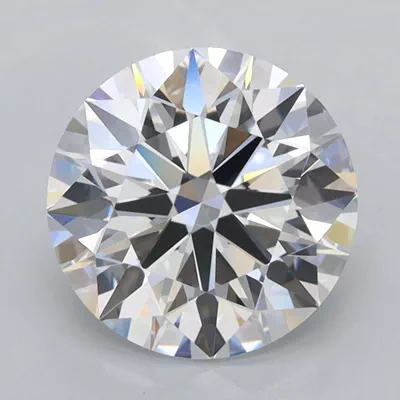 2.19ct D FL Rare Carat Ideal Cut Round Lab Grown Diamond