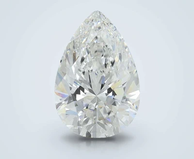 12.06ct F VVS2 Rare Carat Ideal Cut Pear Lab Grown Diamond