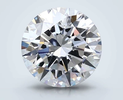 3.01ct E VS2 Excellent Cut Round Lab Grown Diamond