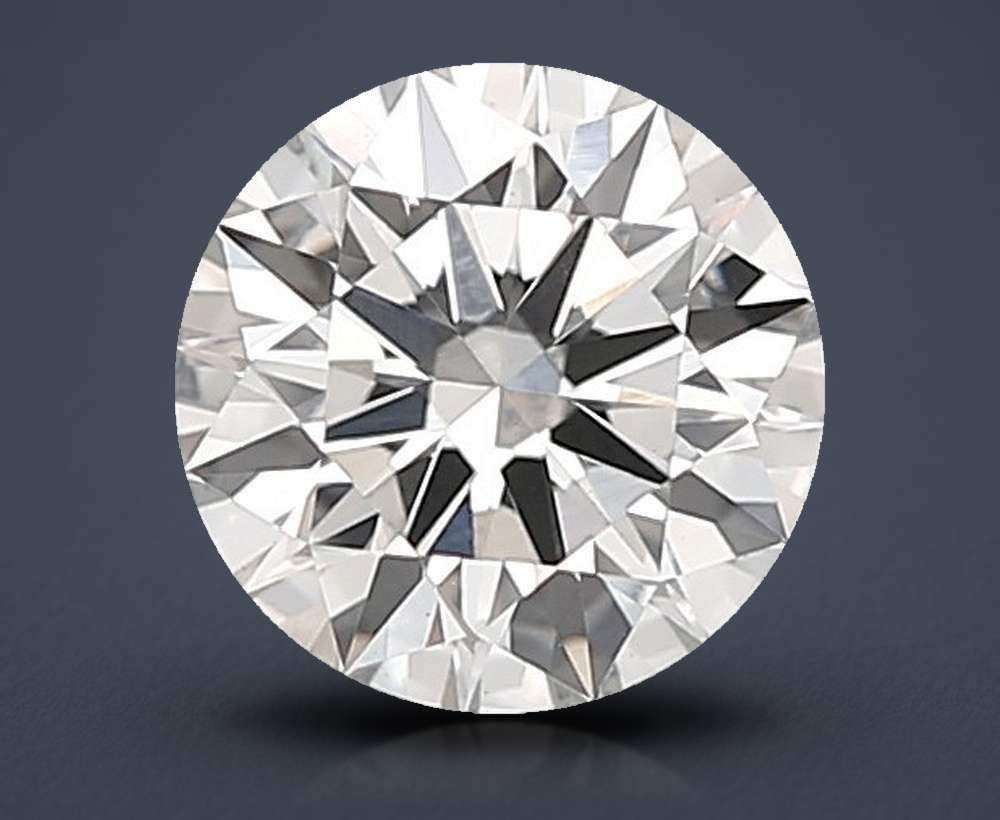 1.03ct H VS1 Rare Carat Ideal Cut Round Lab Grown Diamond