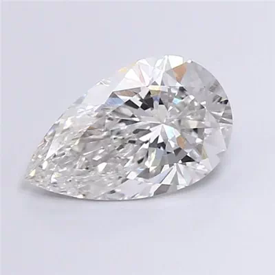 3.06ct F VVS2 Rare Carat Ideal Cut Pear Lab Grown Diamond