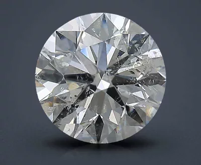3.01ct H SI2 Excellent Cut Round Diamond