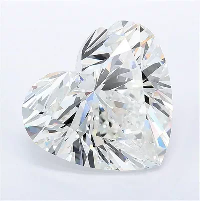 8.07ct F VVS2 Rare Carat Ideal Cut Heart Lab Grown Diamond