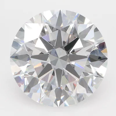 5.31ct D VVS2 Rare Carat Ideal Cut Round Lab Grown Diamond
