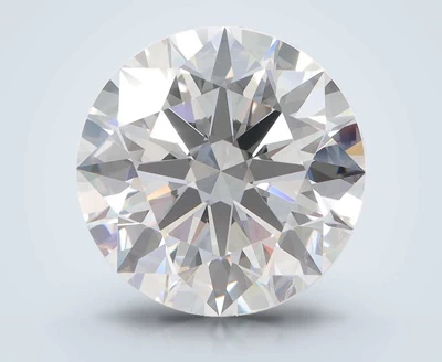5.31ct D VVS2 Rare Carat Ideal Cut Round Lab Grown Diamond