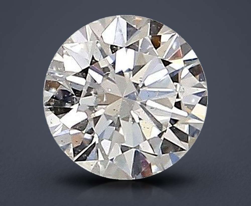 0.50ct G SI2 Rare Carat Ideal Cut Round Diamond