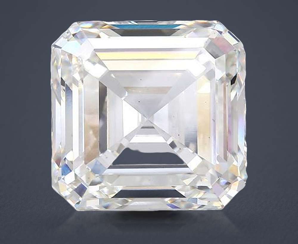 20.25ct G VS2 Excellent Cut Asscher Lab Grown Diamond