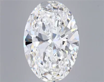 12.09ct F VS1 Rare Carat Ideal Cut Oval Lab Grown Diamond