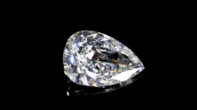 4.02ct J SI2 Excellent Cut Pear Diamond