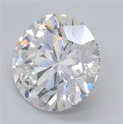 4.59ct F VVS2 Rare Carat Ideal Cut Round Lab Grown Diamond