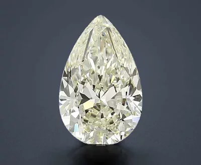 2.51ct J VS2 Rare Carat Ideal Cut Pear Diamond