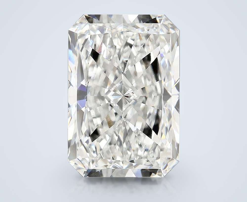 11.13ct F VVS2 Rare Carat Ideal Cut Radiant Lab Grown Diamond