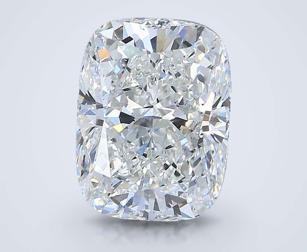 3.53ct G SI2 Rare Carat Ideal Cut Cushion Diamond