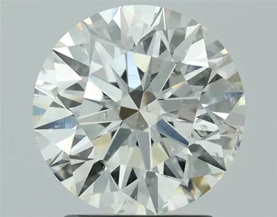 2.26ct J SI2 Rare Carat Ideal Cut Round Diamond