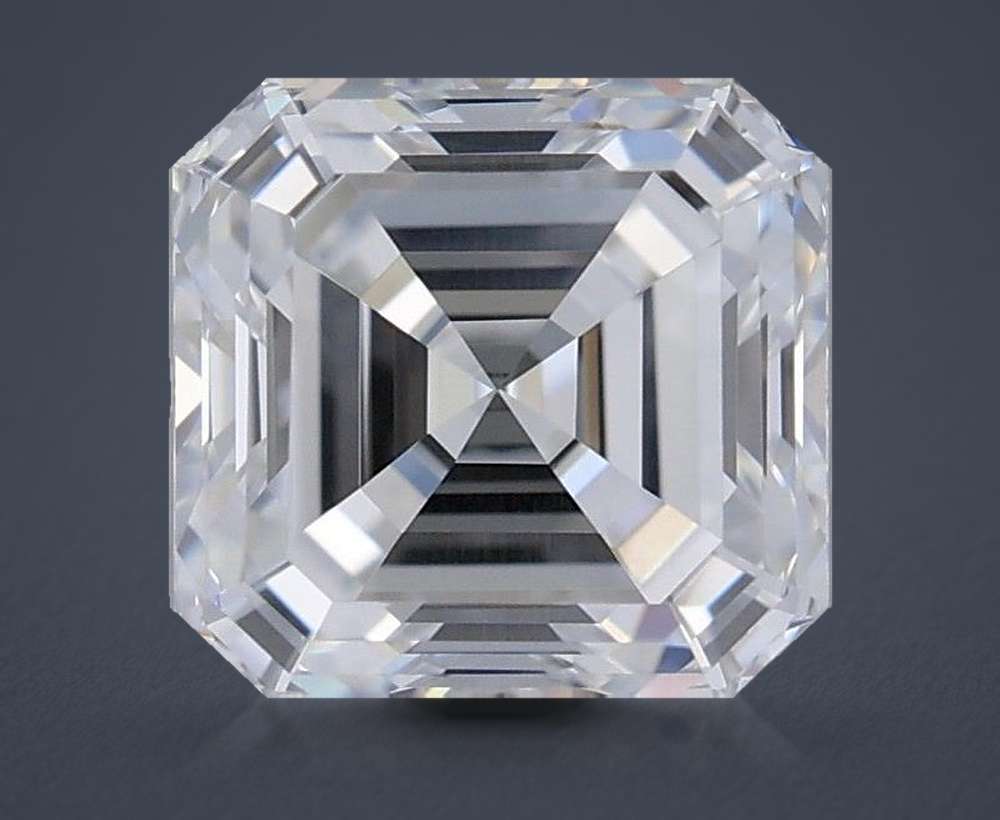 1.05ct D VS2 Excellent Cut Asscher Lab Grown Diamond
