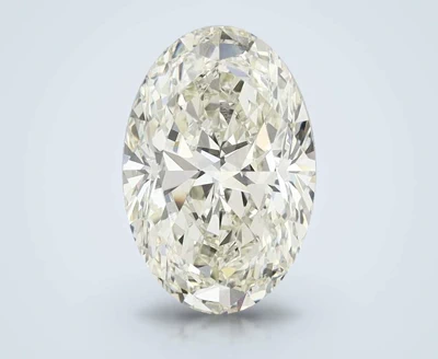 6.96ct J VVS2 Rare Carat Ideal Cut Oval Diamond