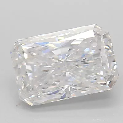 0.80ct F VS1 Rare Carat Ideal Cut Radiant Lab Grown Diamond