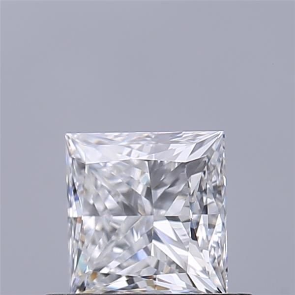 0.58ct D VVS1 Rare Carat Ideal Cut Princess Lab Grown Diamond