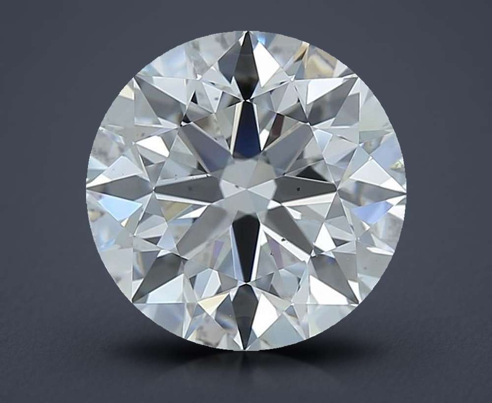 2.30ct E SI1 Rare Carat Ideal Cut Round Diamond