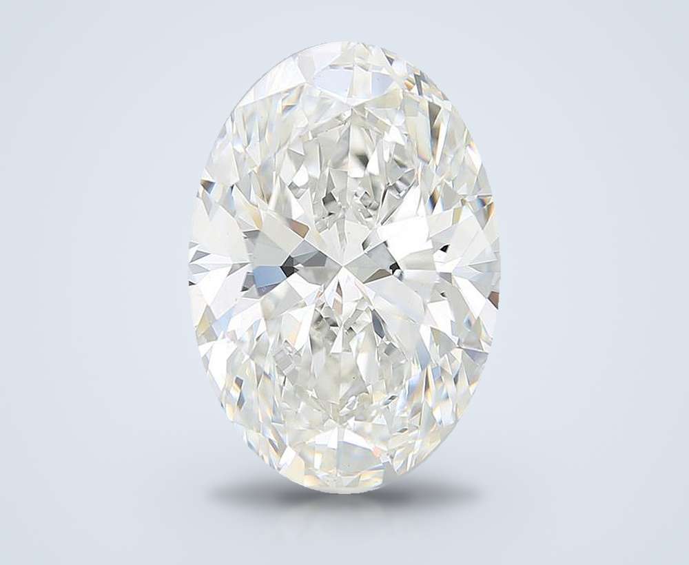 11.03ct G VS1 Rare Carat Ideal Cut Oval Lab Grown Diamond
