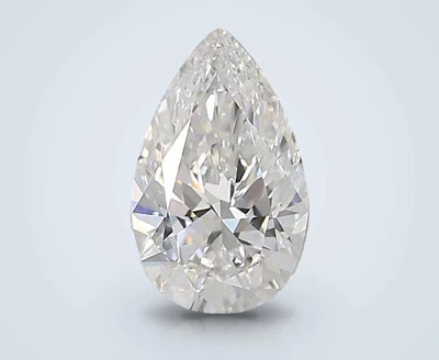 0.79ct D VVS1 Rare Carat Ideal Cut Pear Lab Grown Diamond
