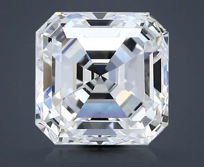 2.00ct E VVS2 Very Good Cut Asscher Diamond