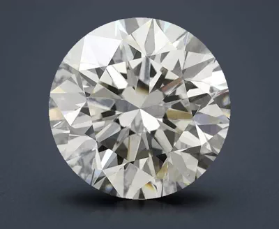 3.46ct I VVS2 Very Good Cut Round Lab Grown Diamond